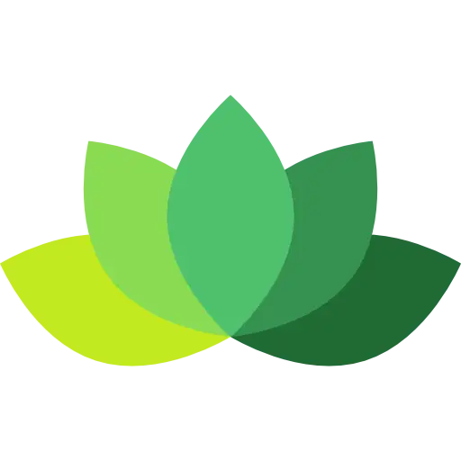 Miljøvenligt symbol for bæredygtige rengøringsmetoder hos Ren Husservice.